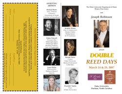 double reed days double