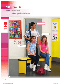 Sample unit - Pearson Argentina