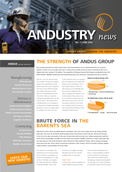 Andustry News june 2016
