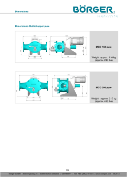 Dimensions Multichopper pure