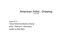 American Artist : Drawing - The University of Texas at Dallas