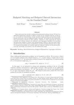 Budgeted Matching and Budgeted Matroid Intersection via the