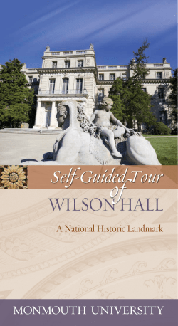 Self-Guided Tour of Wilson Hall