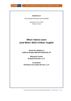Slides - UT Law CLE