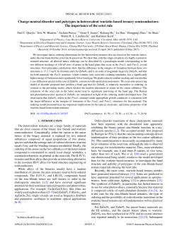 The importance of the octet rule - Case Western Reserve University