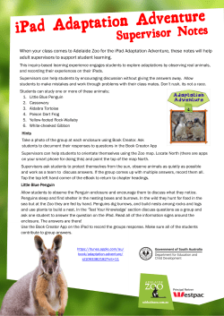 iPad Adaptation Adventure