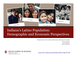 Indiana`s Latino Population - Indiana Business Research Center