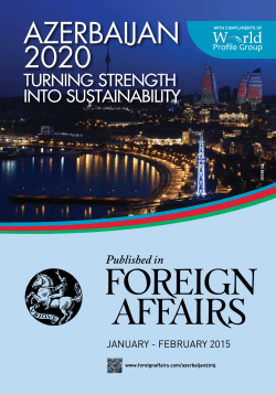 azerbaijan 2020 - Foreign Affairs