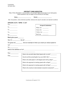SPEEDS: KTS / MPH / CAS?