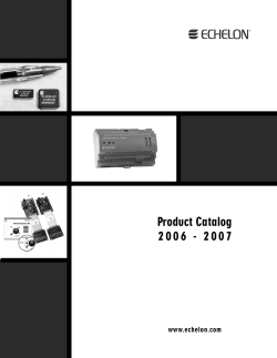 Product Catalog 2006-2007