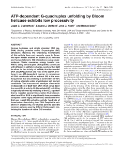 ATP-dependent G-quadruplex unfolding by