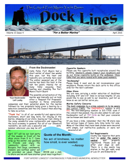 Dock Lines 04 - April 2016