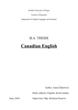 Canadian English