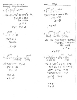 , )&lsaquo;s y / -3X-6 Ex )( - Kenston Local Schools
