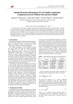 Detailed Reaction Mechanisms of Coal Volatile Combustion