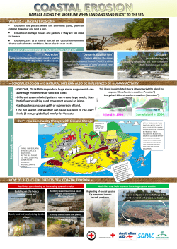 COASTAL EROSION - Vanuatu Red Cross