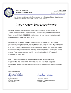 DCJD Volunteer Application