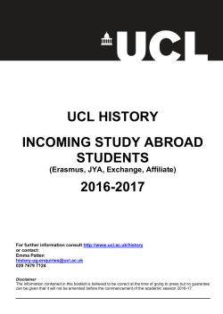 Study Abroad Handbook 2016-17