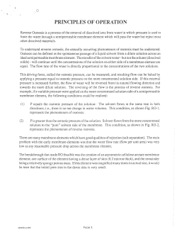 principles of operation - Machinery and Equipment