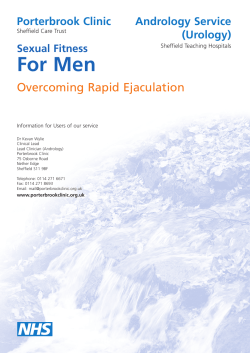 Overcoming Rapid Ejaculation