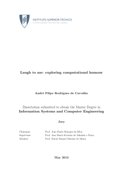 Laugh to me: exploring computational humour