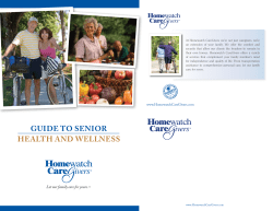 guide to senior health and wellness