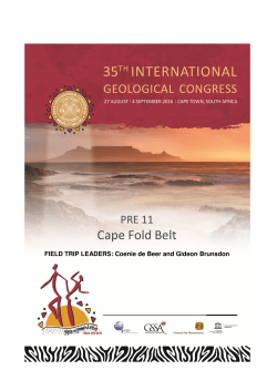 Cape Fold Belt