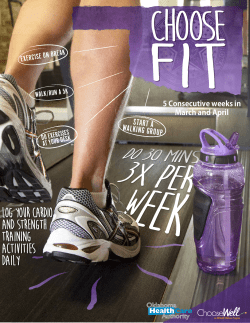 Full March CHOOSEFIT Challenge Resource Packet