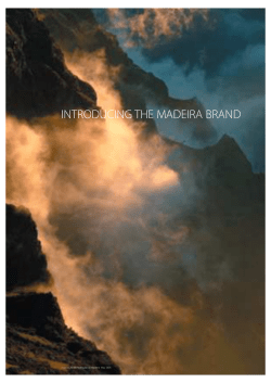 introducing the madeira brand - Associa&ccedil;&atilde;o de Promo&ccedil;&atilde;o da Madeira