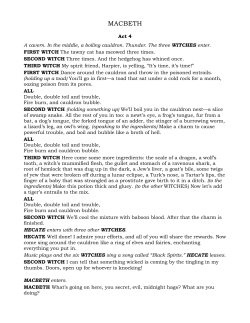MACBETH - Van Buren Public Schools
