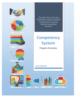 Competency System