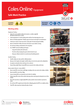 coles online equipment