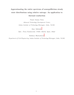 Approximating the entire spectrum of nonequilibrium