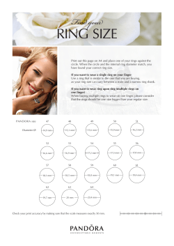 RiNg size - Gift and Wrap