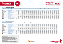 100X - Bus Eireann