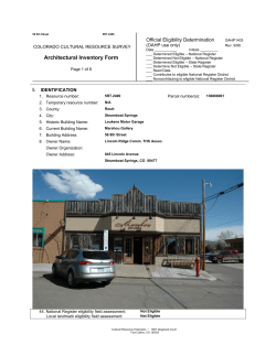56 9th Street - City of Steamboat Springs