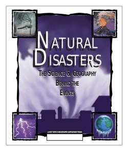 Natural Disasters layout