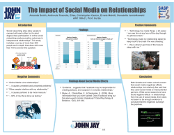 The Impact of Social Media on Relationships