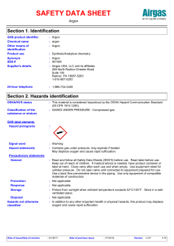 safety data sheet