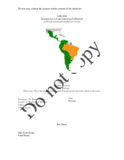 Syllabus - FIU Global Learning