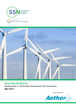 Area-wide Emissions - Keep Scotland Beautiful