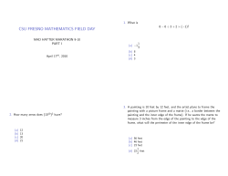 csu fresno mathematics field day