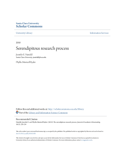 Serendipitous research process