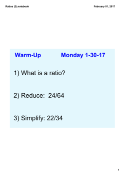 Ratios (2).notebook