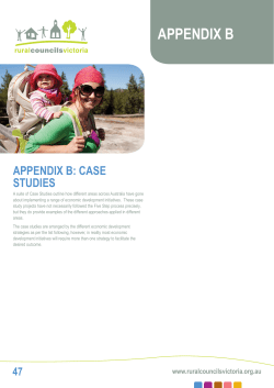 appendix b - Rural Councils Victoria