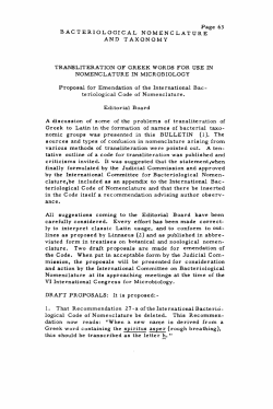 Page 63 BAC TERIOLOGLCAL NOMENCLATURE AND