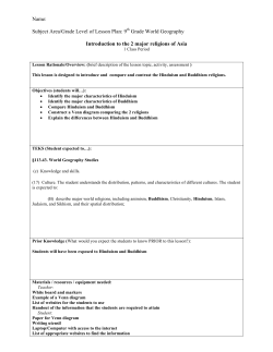 Introduction to the 2 major religions of Asia