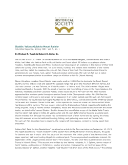 Sluskin: Yakima Guide to Mount Rainier