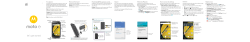 Moto E LTE Lollipop Getting Started Guide (Single SIM)