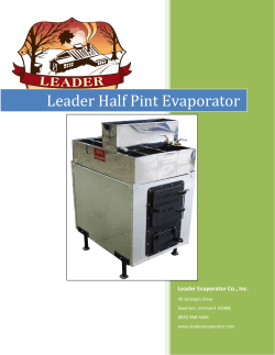 Half Pint Evaporator*NEW